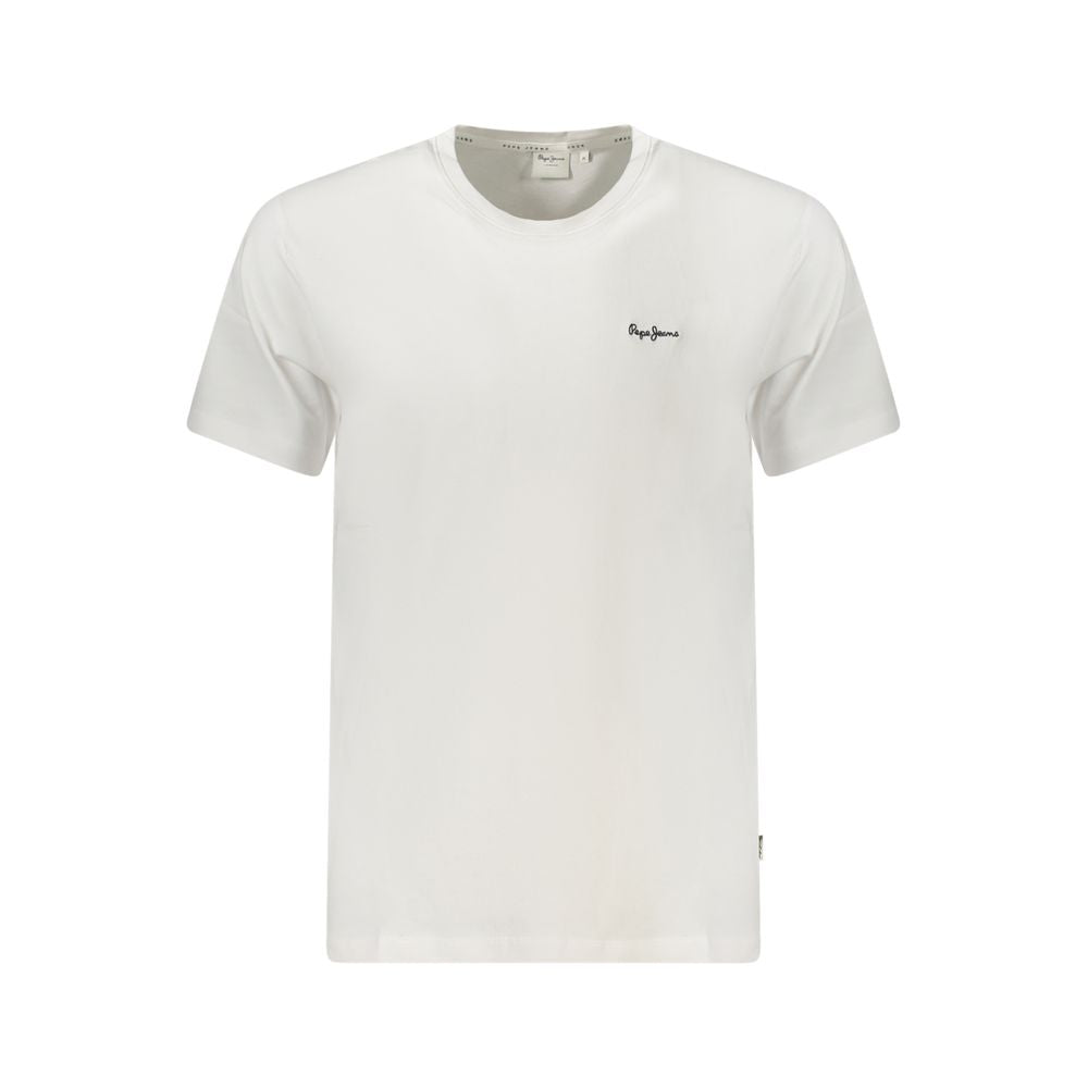 Pepe Jeans White Cotton Men's T-Shirt