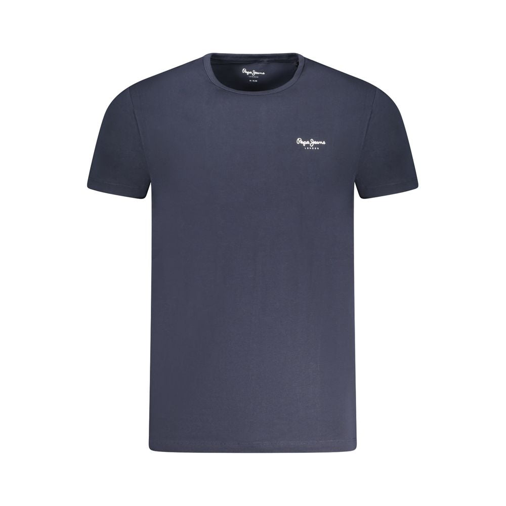Pepe Jeans Blu Cotton Men T-Shirt