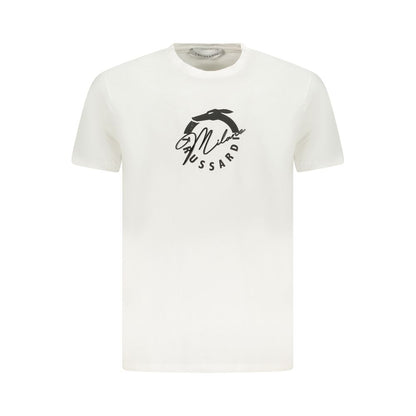Trussardi Bianco Cotton Men's T-Shirt
