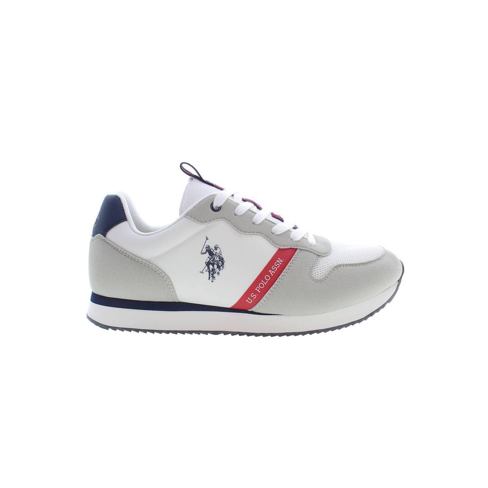 U.S. POLO ASSN. Bianco Polyurethane Men Sneaker