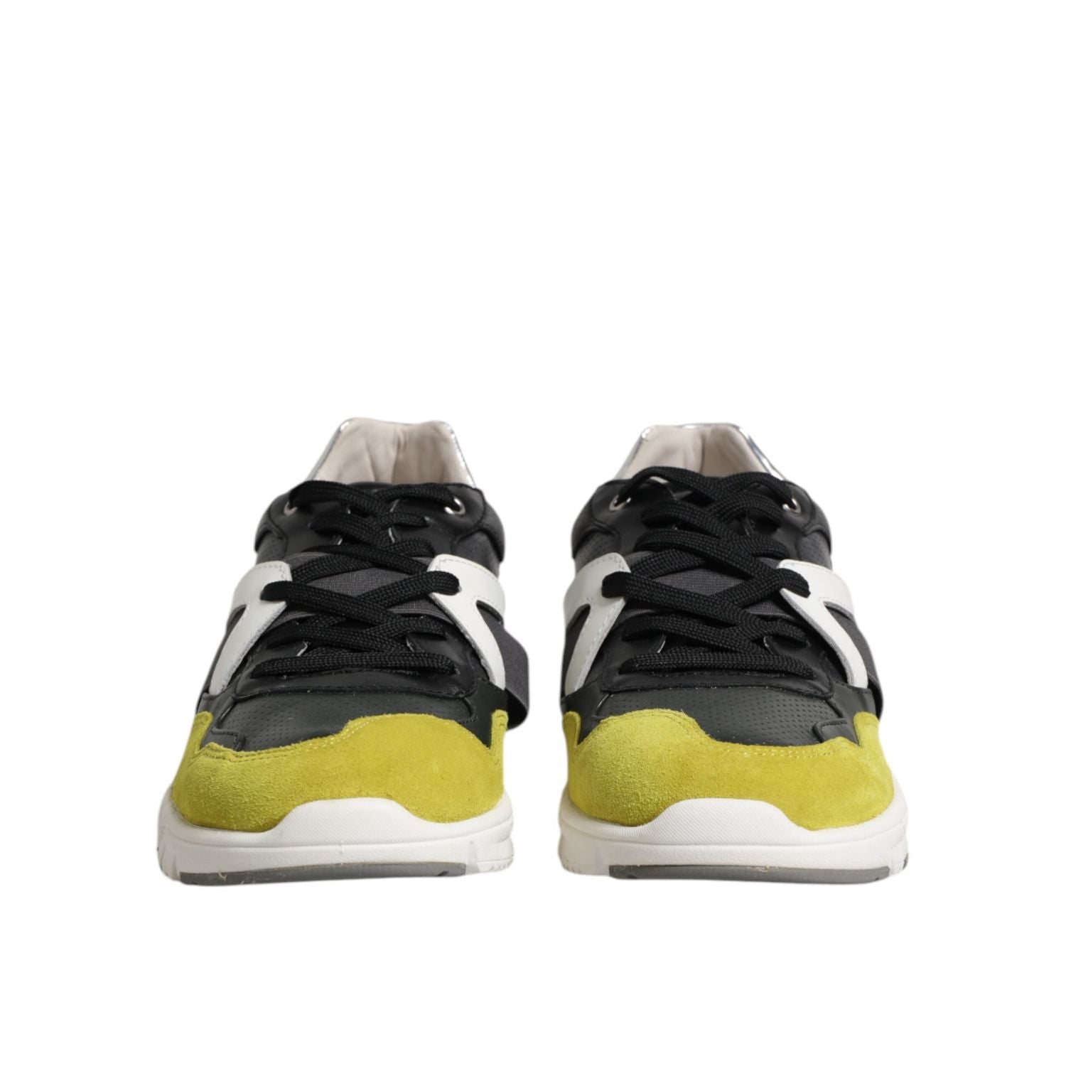 Dolce & Gabbana Multicolor Lace Up Low Top Men Sneakers Shoes