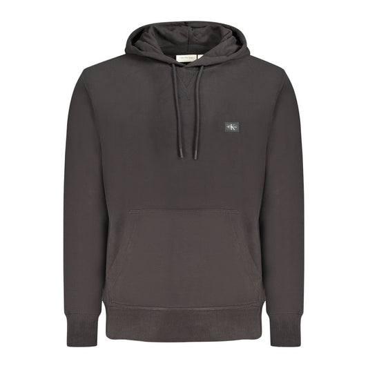 Calvin Klein Black Cotton Men's Hoodie