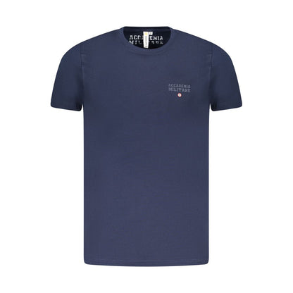 Accademia Militare Blue Cotton Men's T-Shirt