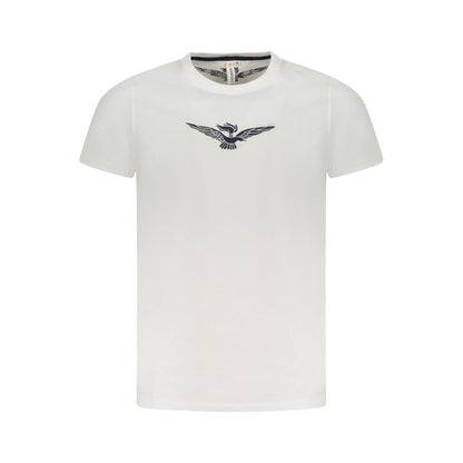 Accademia Militare White Cotton Men T-Shirt Accademia Militare