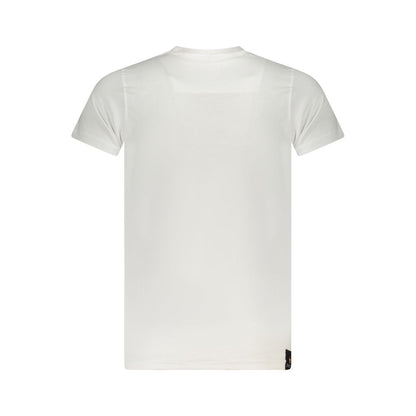 Accademia Militare Bianco Cotton Men T-Shirt Accademia Militare