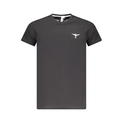 Accademia Militare Black Cotton Men's T-Shirt