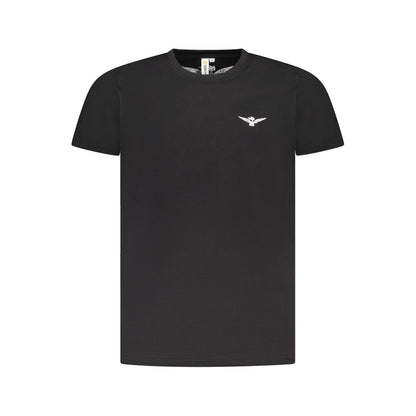 Accademia Militare Black Cotton Men's T-Shirt