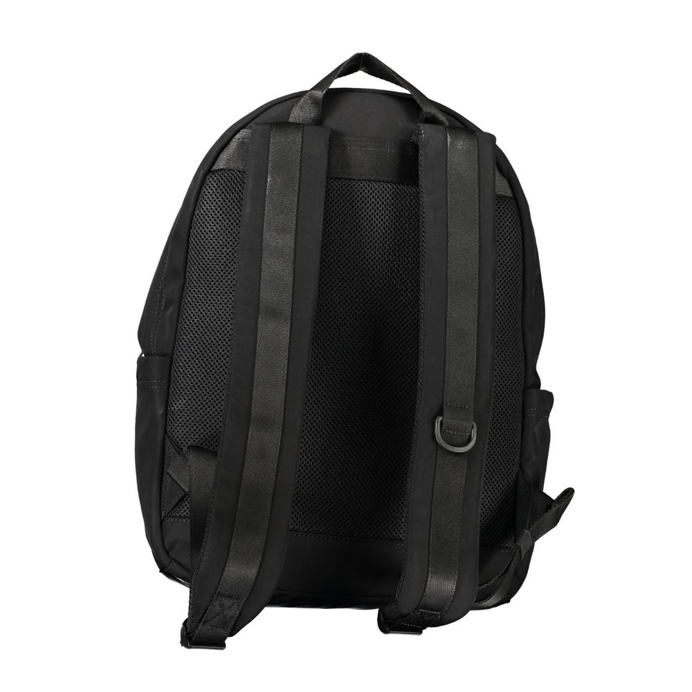 Tommy Hilfiger Black Polyester Backpack Tommy Hilfiger