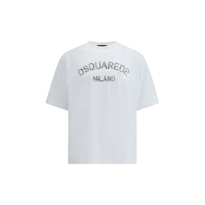 Dsquared² White Cotton T-Shirt