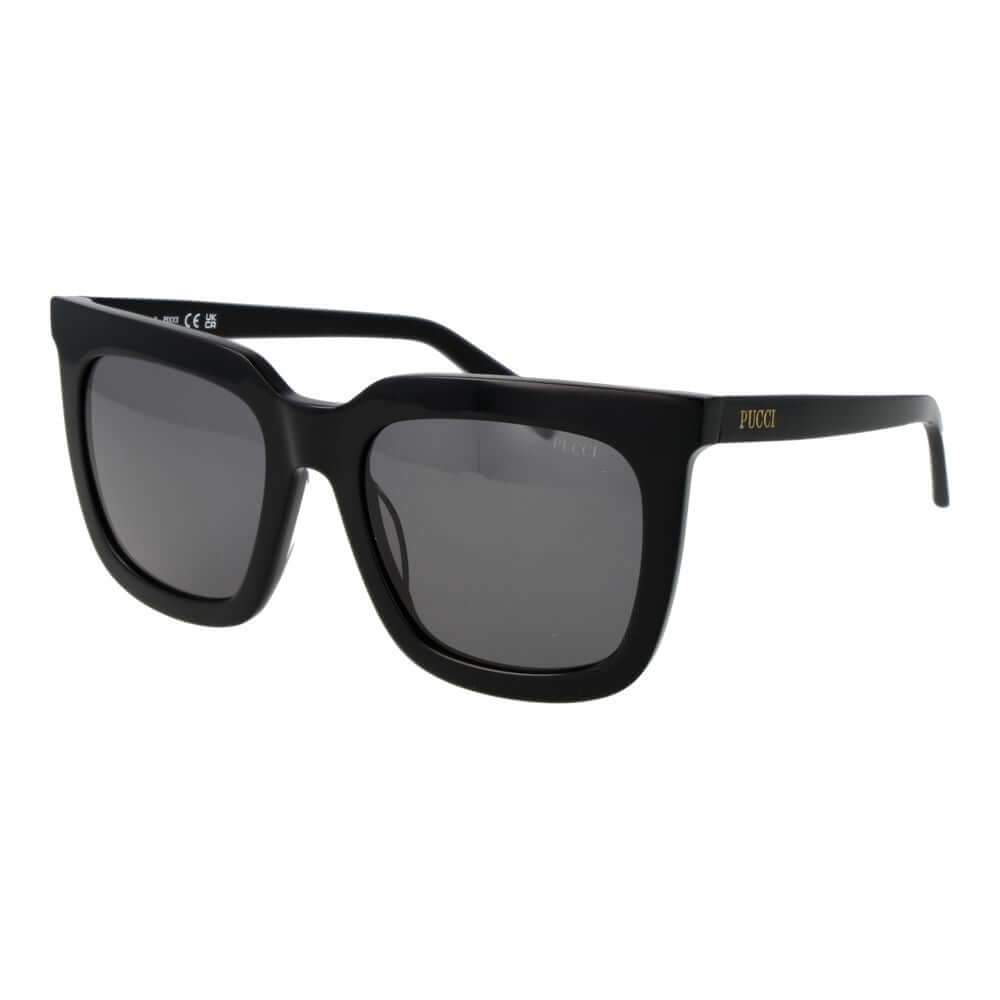Emilio Pucci Black Acetate Sunglasses