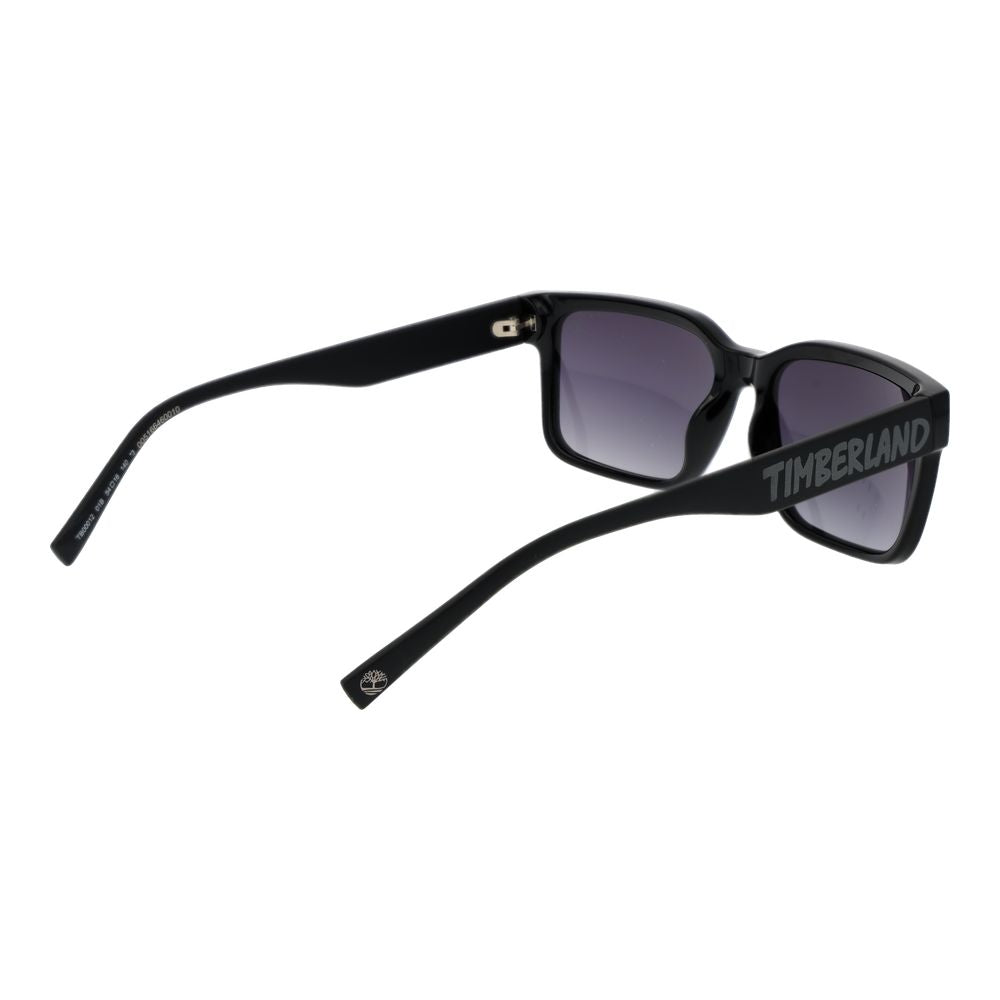 Timberland Black Stainless Steel Sunglasses