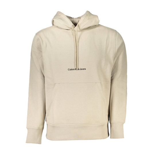 Calvin Klein Beige Cotton Sweatshirt Calvin Klein