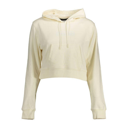 Calvin Klein Bianco Cotton Women Sweatshirt Calvin Klein