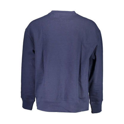 Tommy Hilfiger Blue Cotton Men's Sweatshirt
