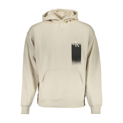 Calvin Klein Beige Cotton Men's Sweatshirt