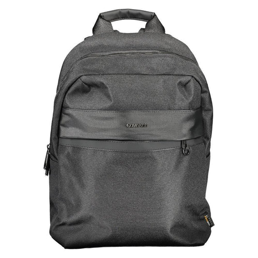 Calvin Klein Nero Polyester Men Backpack