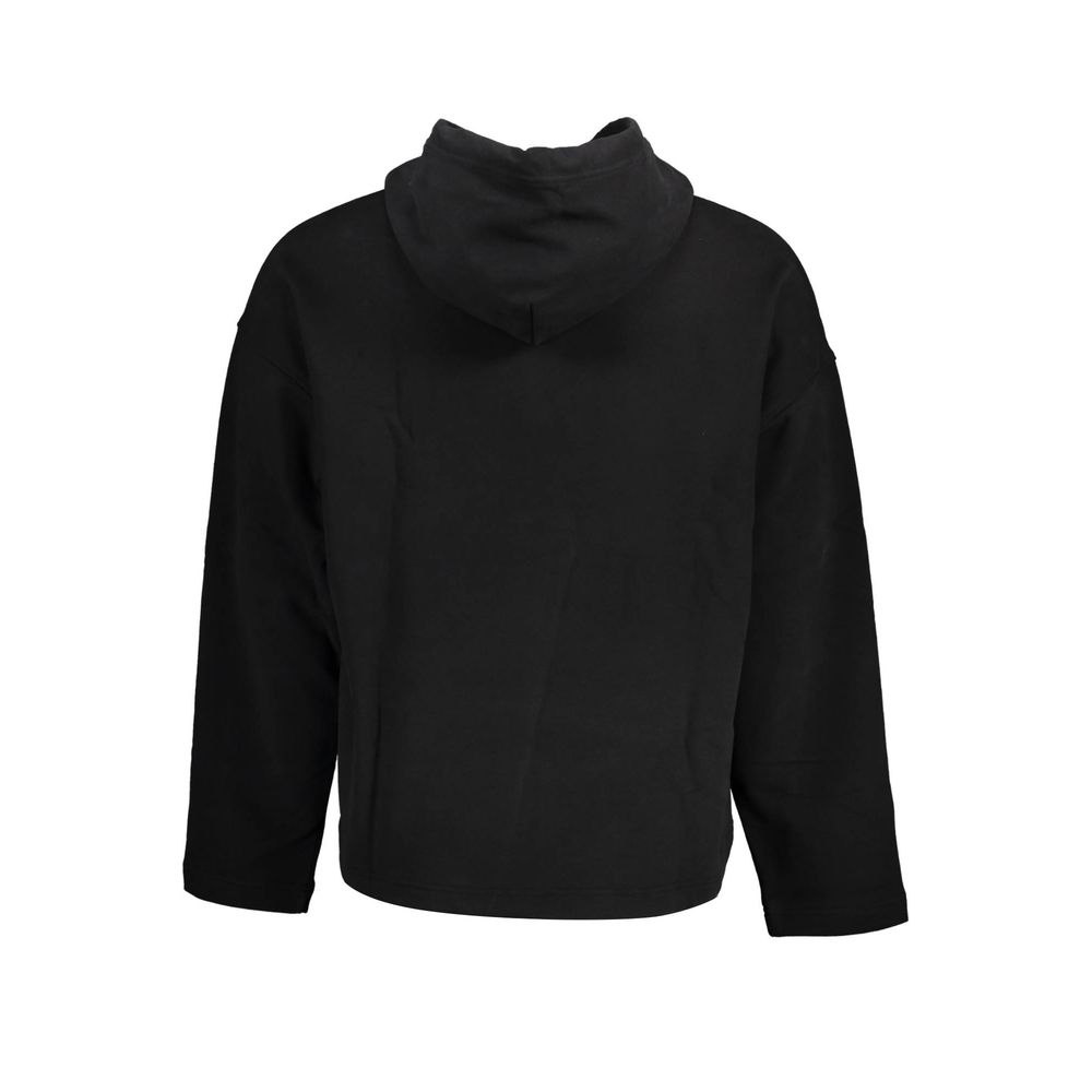 Calvin Klein Black Cotton Men Sweatshirt Calvin Klein