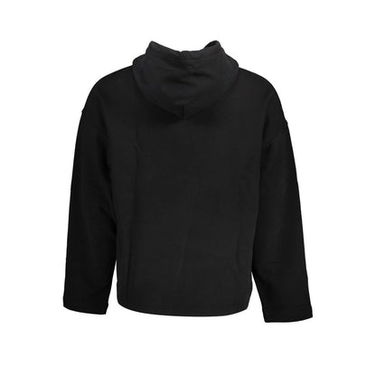 Calvin Klein Black Cotton Men Sweatshirt Calvin Klein