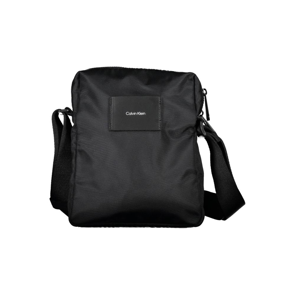 Calvin Klein Black Polyester Men's Shoulder Bag Calvin Klein