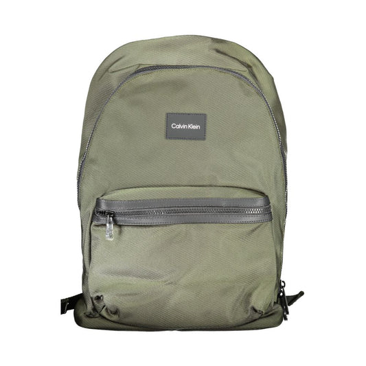 Calvin Klein Green Polyester Backpack Calvin Klein
