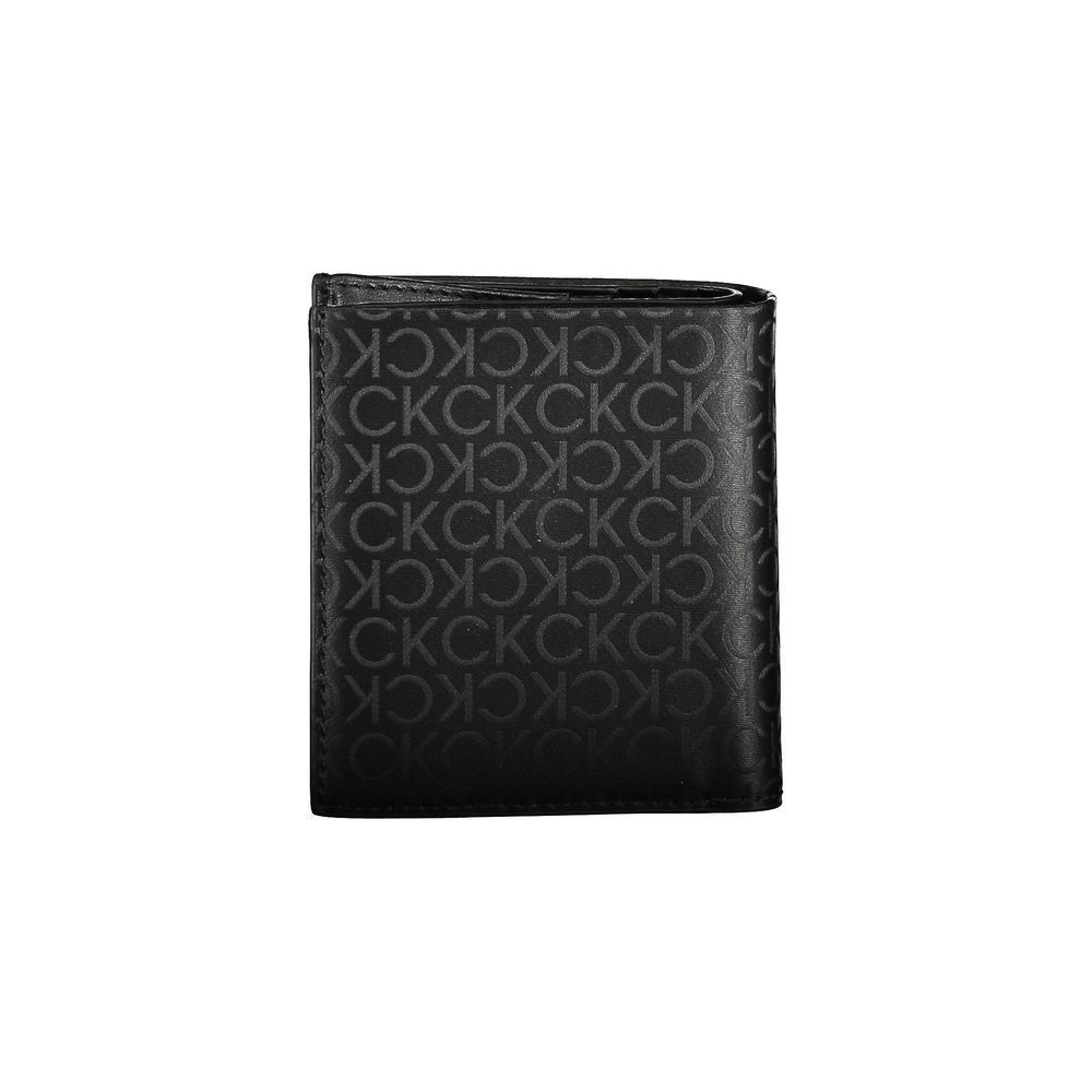 Calvin Klein Black Polyurethane Men Wallet Calvin Klein