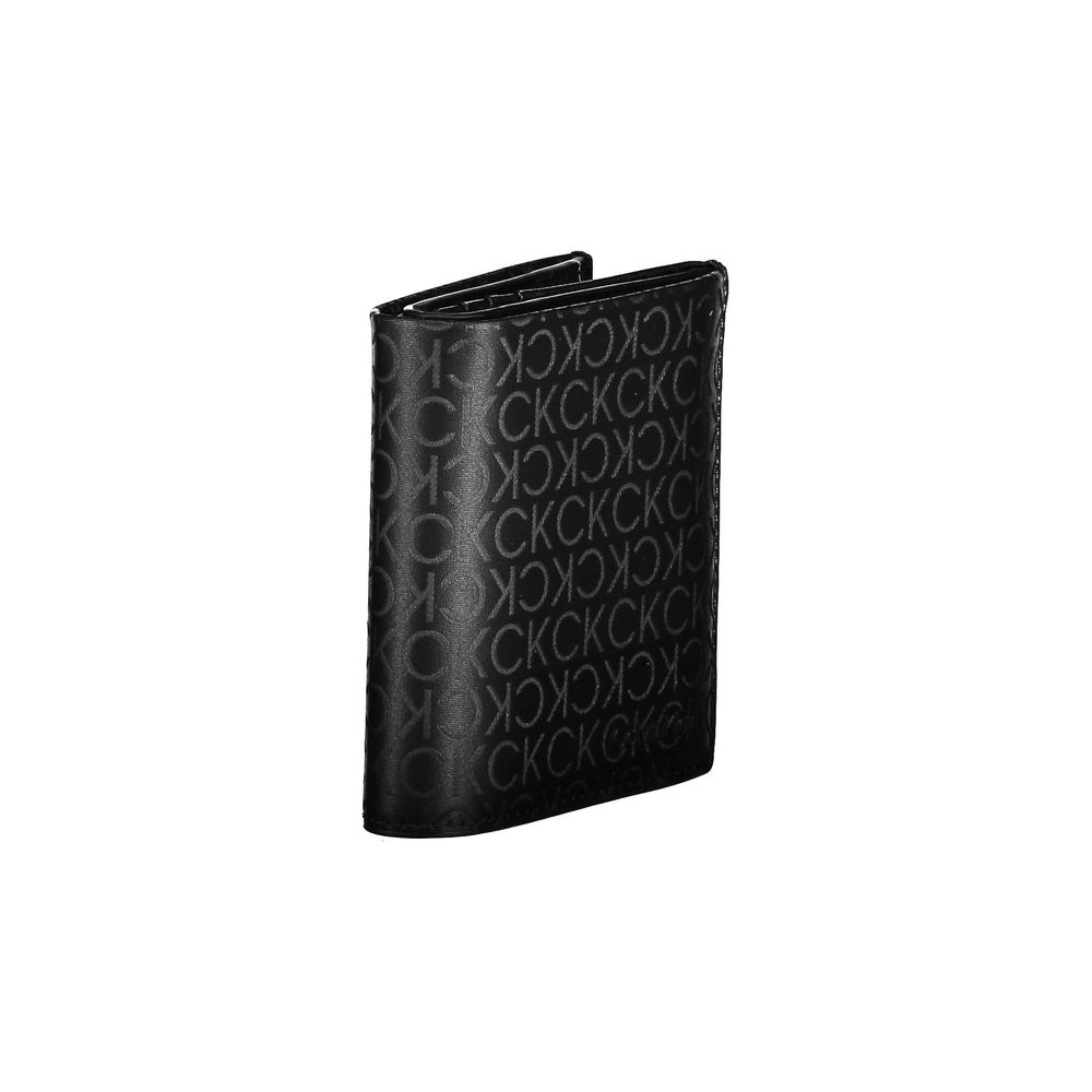 Calvin Klein Black Polyurethane Men Wallet Calvin Klein