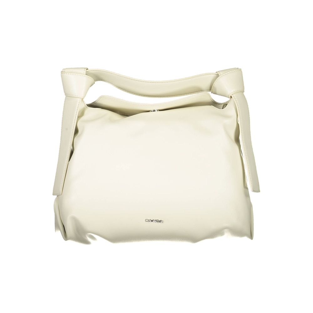 Calvin Klein Beige Polyester Handbag Calvin Klein