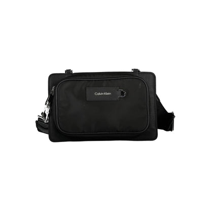 Calvin Klein Black Polyester Men's Shoulder Bag Calvin Klein