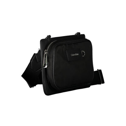 Calvin Klein Black Polyester Men's Shoulder Bag Calvin Klein