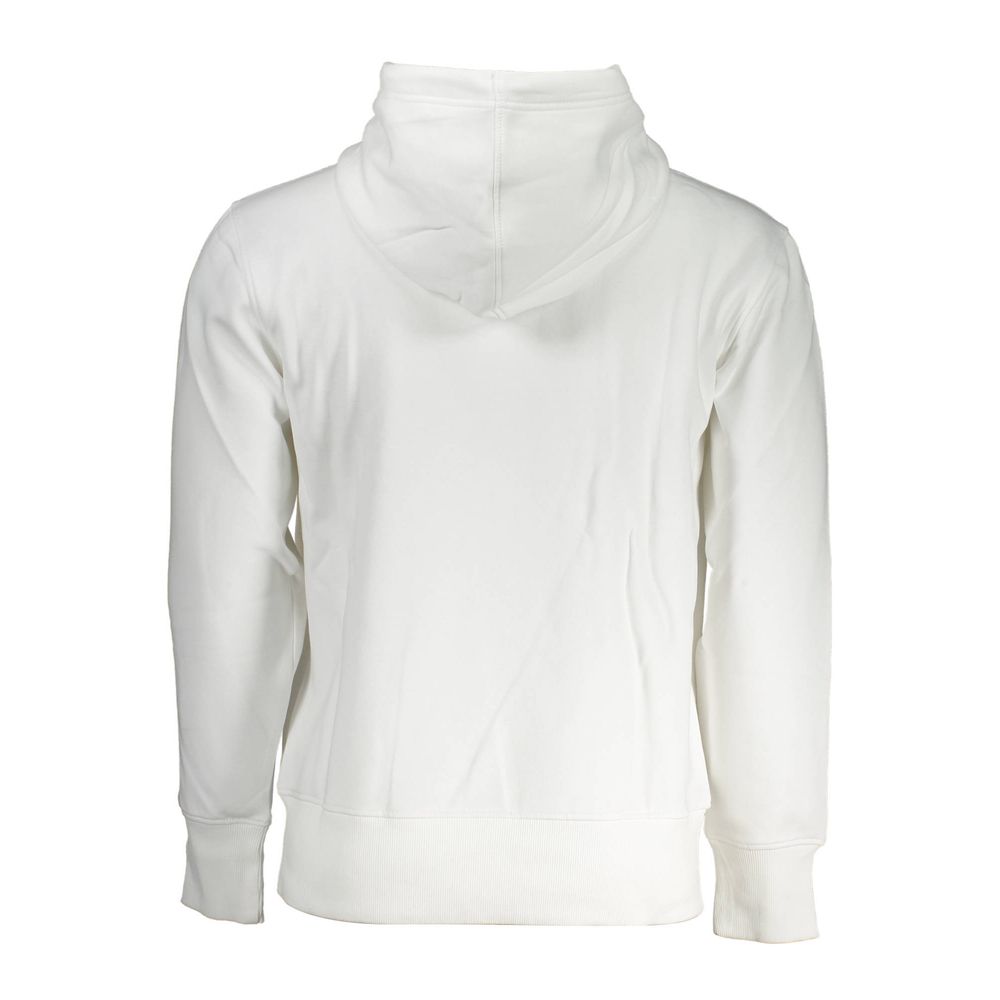 Calvin Klein White Cotton Men's Sweatshirt Calvin Klein