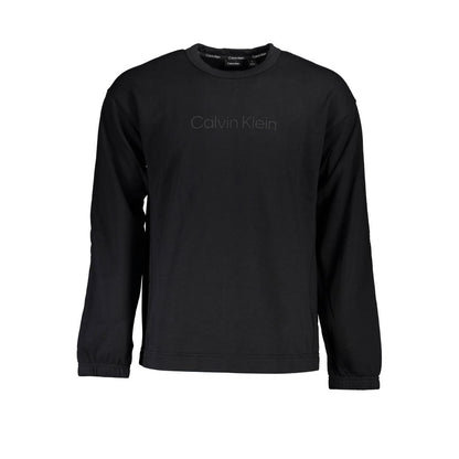 Calvin Klein Black Cotton Men Sweatshirt