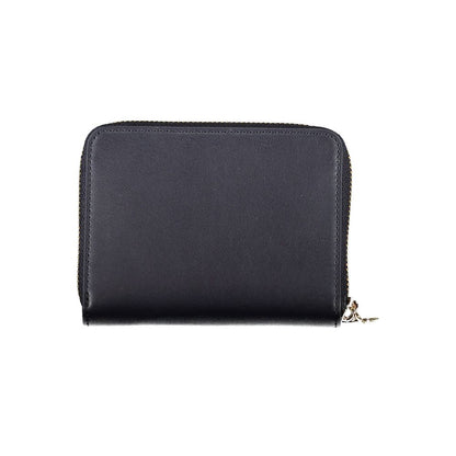 Tommy Hilfiger Blue Polyurethane Women Wallet