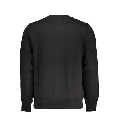 Calvin Klein Nero Cotton Men Sweatshirt 1728,67403481248,Black,Calvin Klein,Clothing,Men,New with tags,Sweaters - Clothing,Sweatshirts - Sweaters - Clothing,XL,XXL