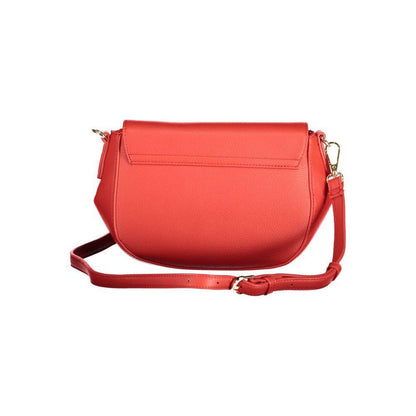 Mario Valentino Rosso Polyurethane Women Handbag