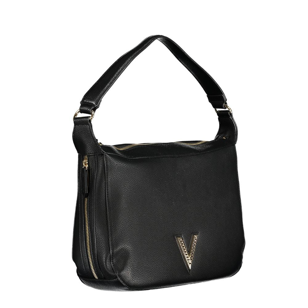 Mario Valentino Nero Poliuretano Women Shoulder Bag