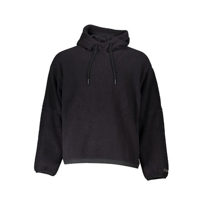 Calvin Klein Black Polyester Men's Sweatshirt Calvin Klein
