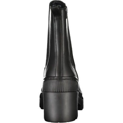 Tommy Hilfiger Black Polyester Ankle Boots Tommy Hilfiger