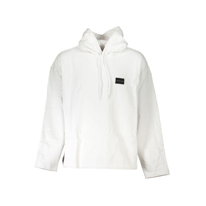Calvin Klein White Cotton Sweatshirt