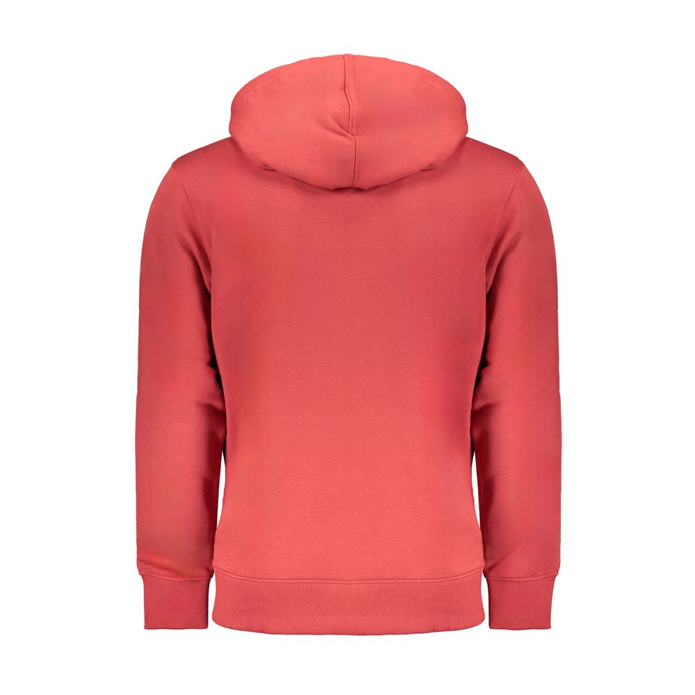 Calvin Klein Red Cotton Sweatshirt Calvin Klein