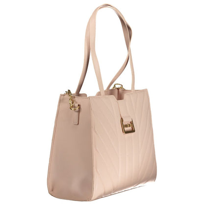Mario Valentino Rosa Polyurethane Women Handbag