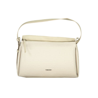 Calvin Klein Beige Polyester Handbag Calvin Klein