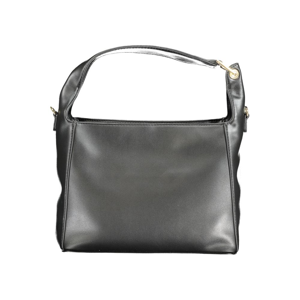Mario Valentino Black Polyethylene Handbag Mario Valentino