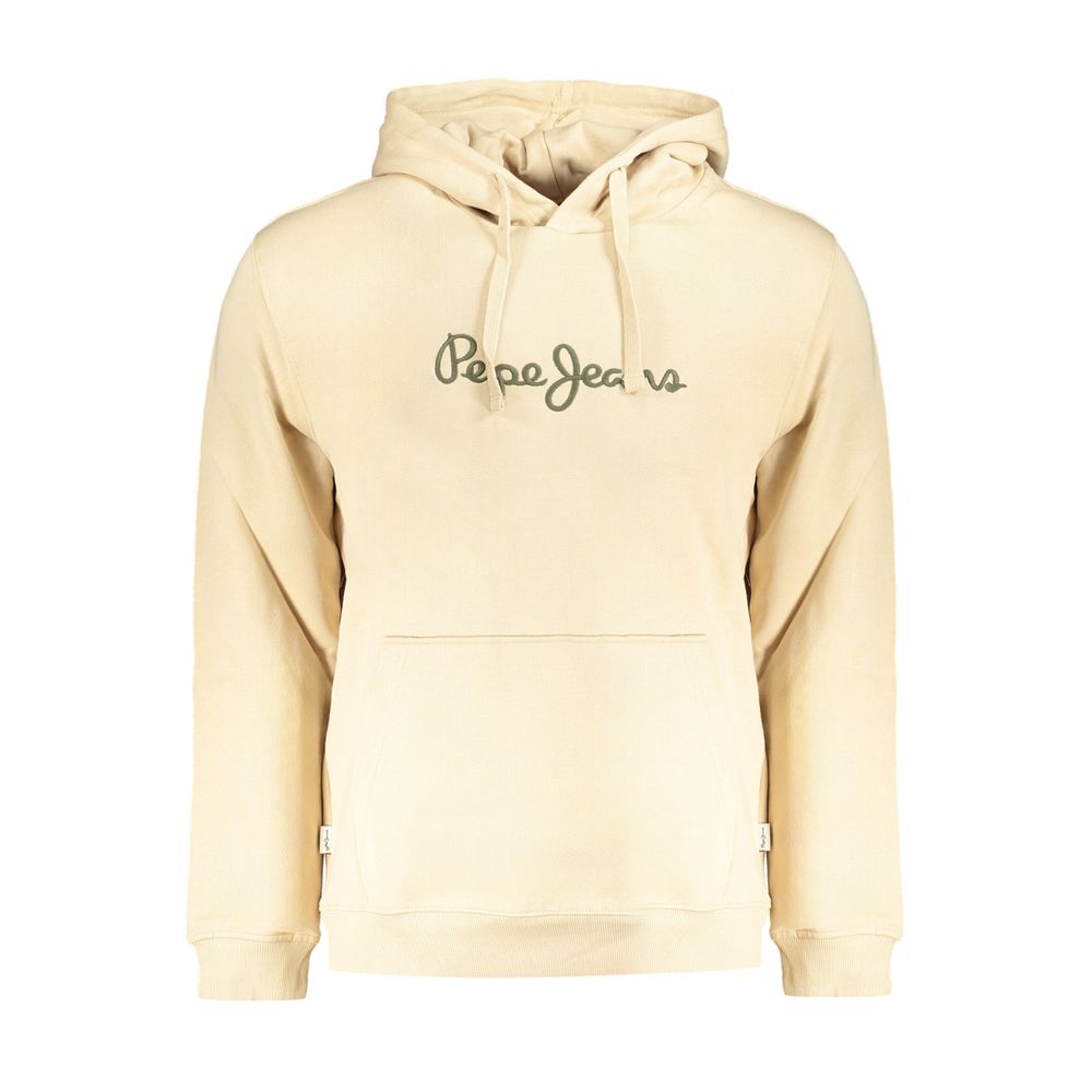 Pepe Jeans Beige Cotton Sweatshirt Pepe Jeans
