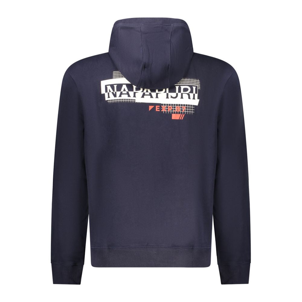 Napapijri Blue Cotton Sweatshirt