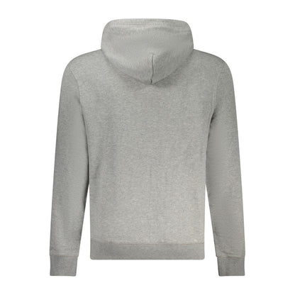 Napapijri Gray Cotton Sweatshirt Napapijri