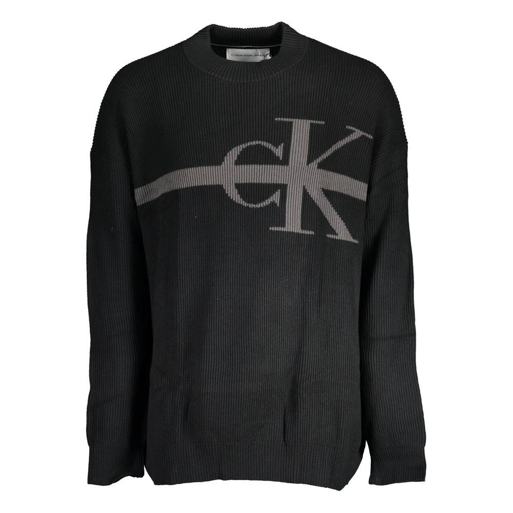 Calvin Klein Black Cotton Sweatshirt