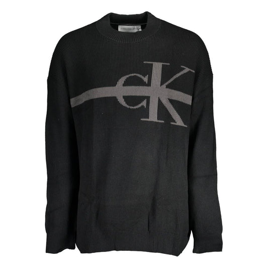 Calvin Klein Black Cotton Sweatshirt