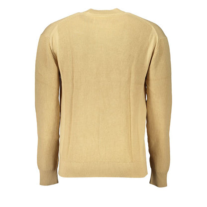 Calvin Klein Beige Cotton Men Sweater