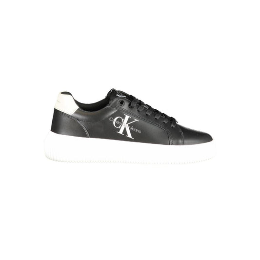 Calvin Klein Black Polyester Athletic Sneakers