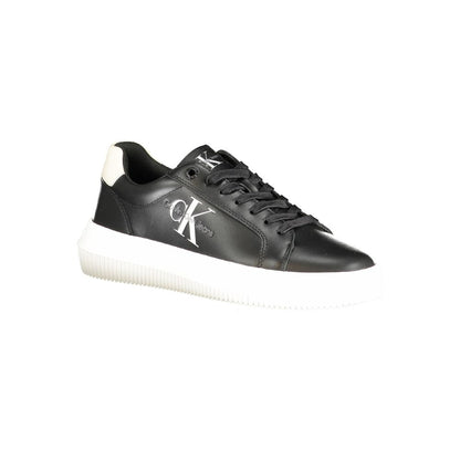 Calvin Klein Black Polyester Athletic Sneakers